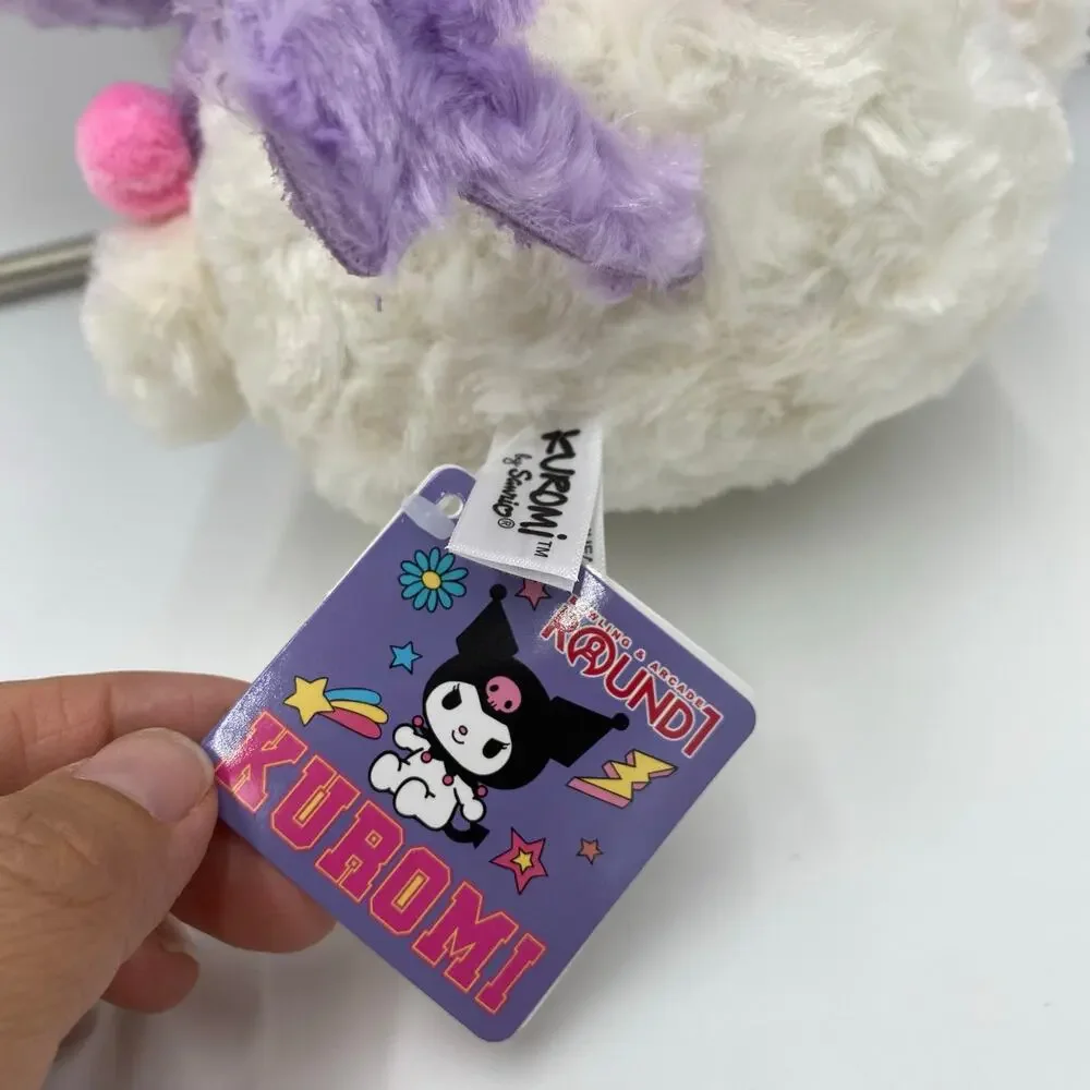 Sanrio X Round One Exclusive Kuromi Rose Boa Purple Fluff 14